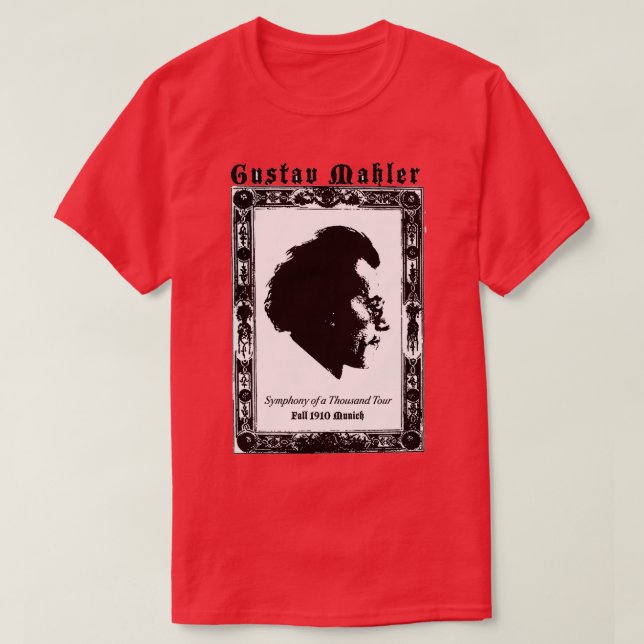 mahler merch t shirt (Design framsida)