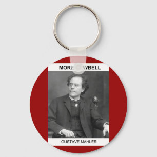 Mahler More Cowbell Keychain Nyckelring