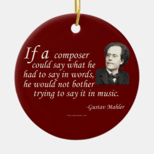 Mahler på att komponera julgransprydnad keramik