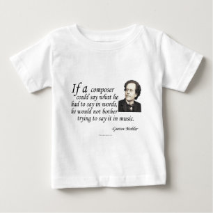 Mahler på att komponera tröja