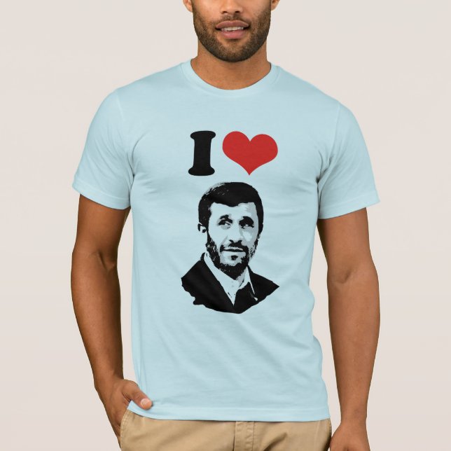 Mahmoud Ahmadinejad Tee Shirt (Framsida)