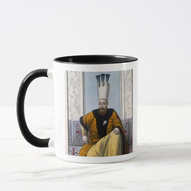 Mahmud mig (1696-1754) Sultan 1730-54, från 'en Mugg (Vänster)