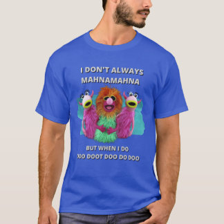 Mahnamahna Fast i huvudet Muppets sång design  T Shirt