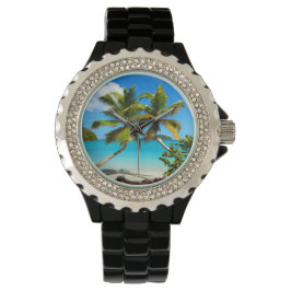 Maho Bay Beach Handflatan Träd - St John Watches Armbandsur