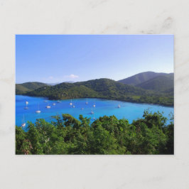 Maho Bay Beach, St. John, U.S.V.I. Postcard Vykort
