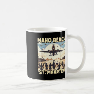 Maho Beach St. Maarten Kaffemugg