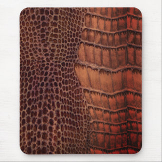 Mahogany Alligator Classic Reptile Leather (Faux) Musmatta