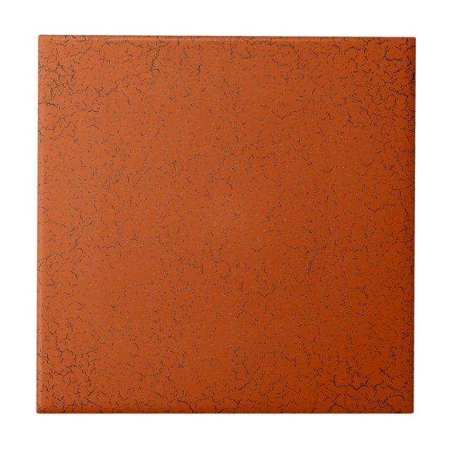 Mahogany Brown Crackle Glaze Solid Färg Tile Kakelplatta (Framsidan)