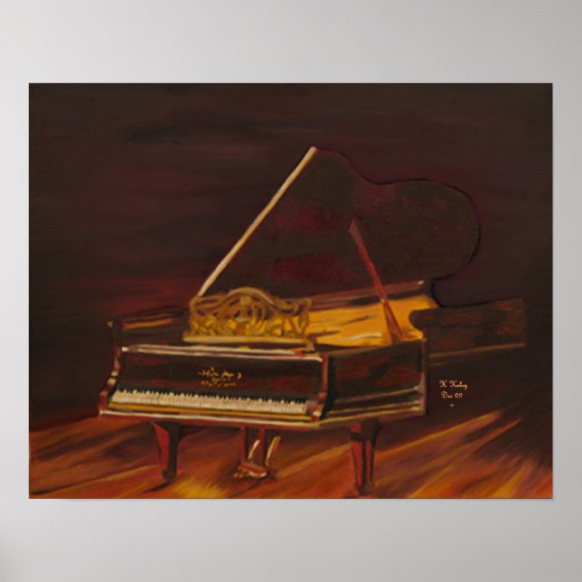 Mahogany Melody kanvastryck Poster (Framsidan)