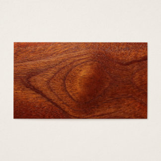 Mahogany Wood Grain Visitkort