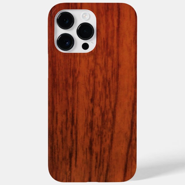 Mahogany Wood Print (Baksida)