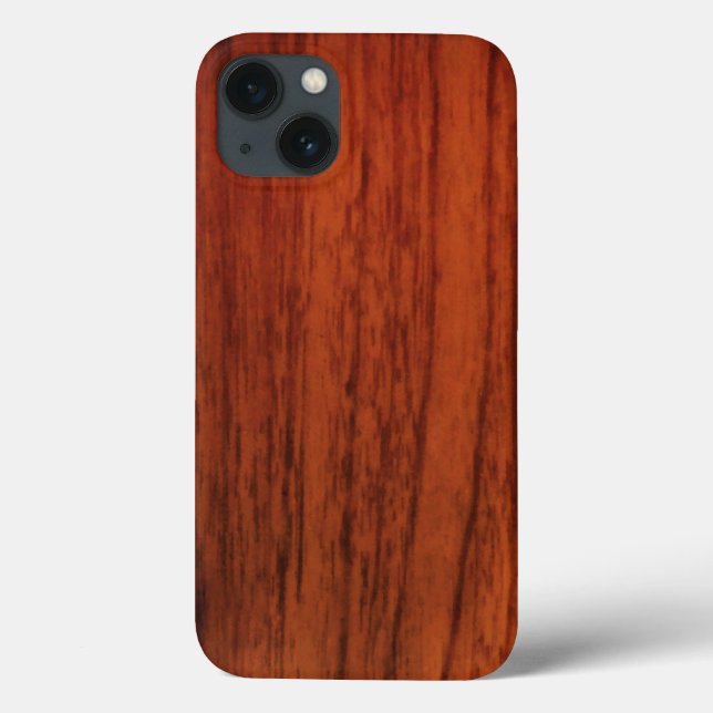 Mahogany Wood Print (Baksida)