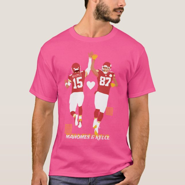 Mahome Kelce Teammate - Red T Shirt (Framsida)