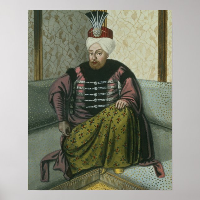 Mahomet (Mehmed) IV (1642-93) Sultan 1648-87, från Poster (Framsidan)