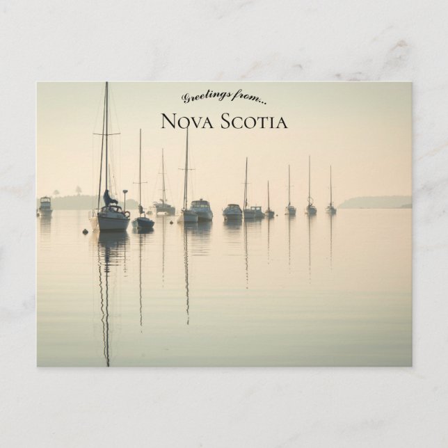 Mahone Harbor Mahone Bay Nova Scotia Vykort (Framsida)