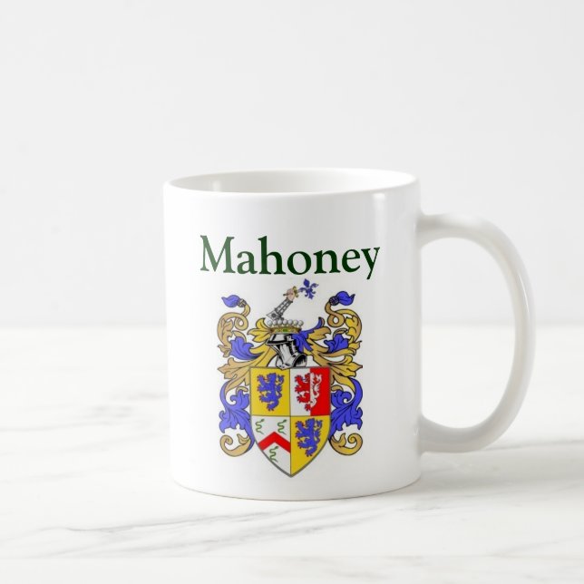 Mahoney vapensköld kaffemugg (Höger)