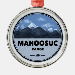 Mahoosuc Range New Hampshire Maine Camping Julgransprydnad Metall