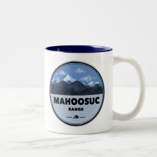 Mahoosuc Range New Hampshire Maine Camping Två-Tonad Mugg