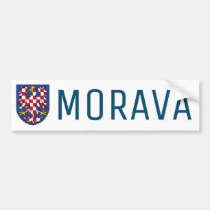 Mähren jackat om arm - CZECHIA Bildekal