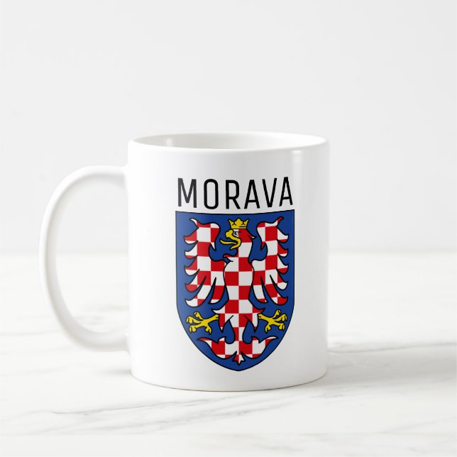 Mähren jackat om arm - CZECHIA Kaffemugg (Vänster)