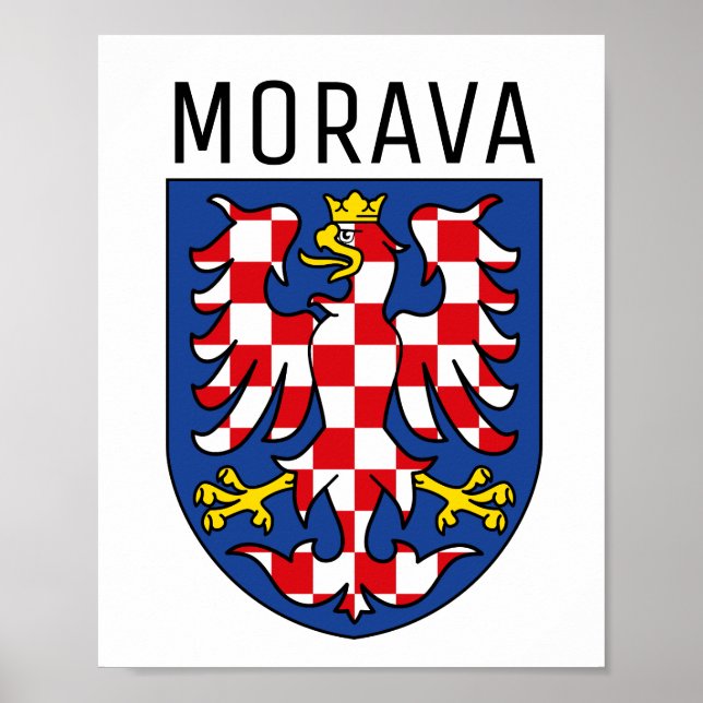 Mähren jackat om arm - CZECHIA Poster (Framsidan)