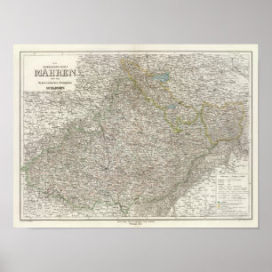 Mahren Oesterr Schlesien Poster