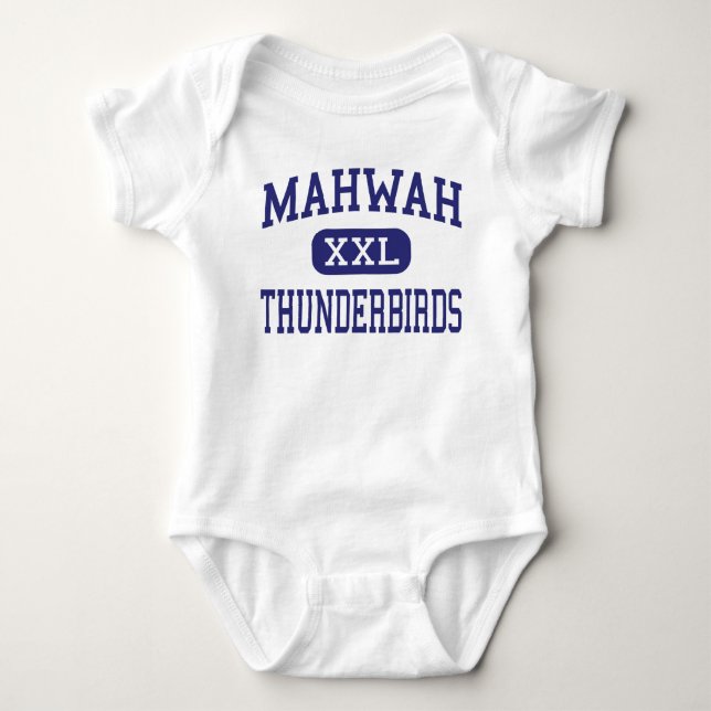 Mahwah - Thunderbirds - kick - nya Mahwah - jersey Tröja (Framsida)