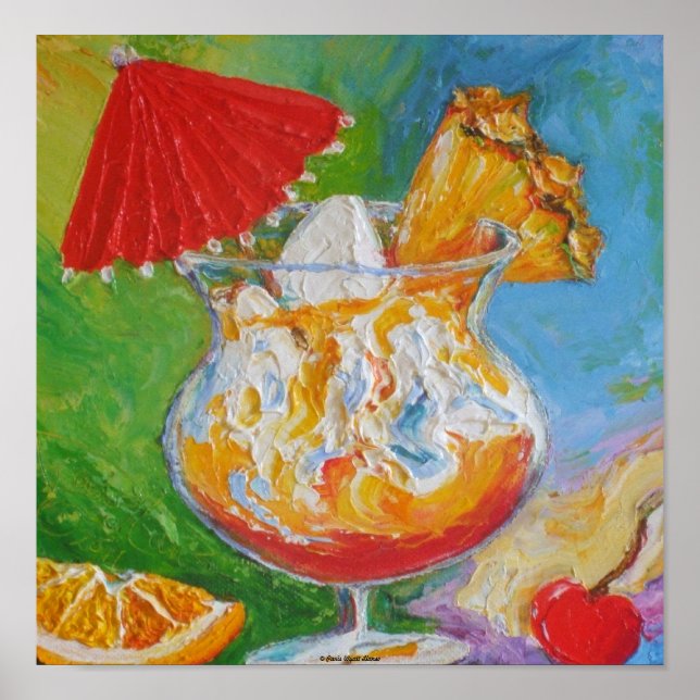 Mai Tai Fine Art Poster (Framsidan)
