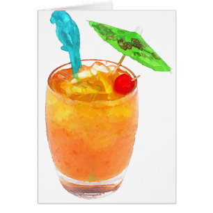 Mai Tai One på Hälsningskort