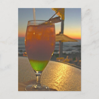Mai Tai Sunset Vykort