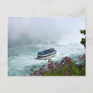Maid av mistfartyget på Niagara Falls, vykort