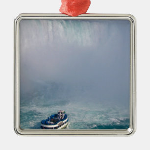 Maid av mistregnbågen Niagara Falls, Kanada Julgransprydnad Metall