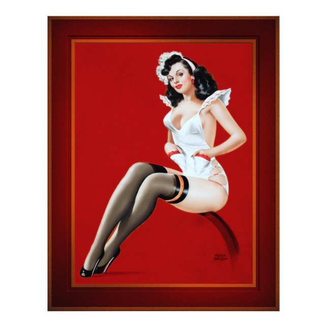 Maid av Peter Driben Fototryck (Framsidan)