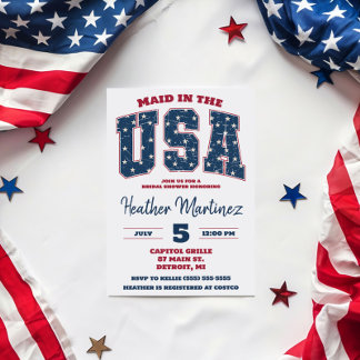 Maid in USA, Stars, Rand Möhippa Inbjudningar
