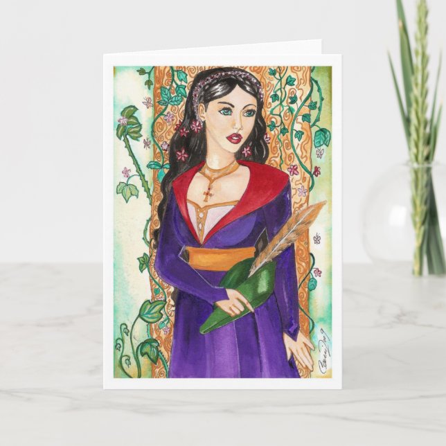 Maid Marian Card Kort (Framsida)