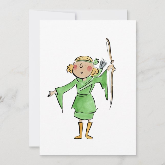 Maid Marian Inbjudningar (Framsida)