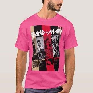 Maid New Artwor Perfekt Gift med bästa band T Shirt