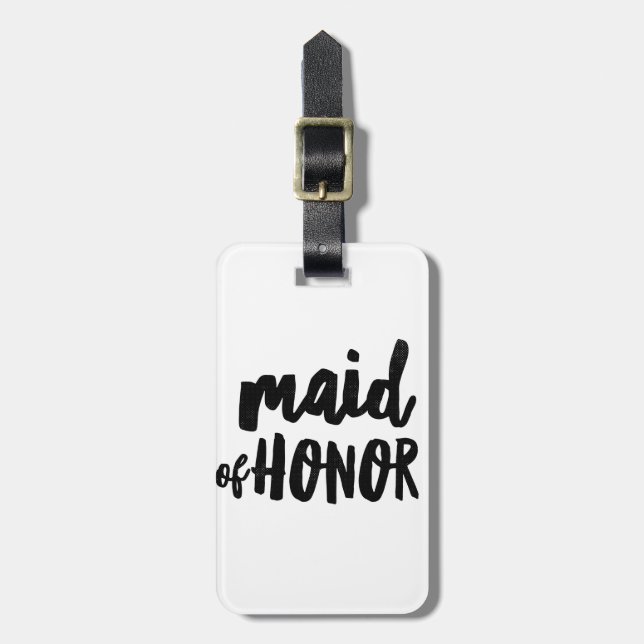Maid of honor bagagebricka (Vertikal Framsida)