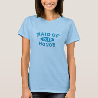 Maid of honor Blue Arc 2010 Tee Shirt