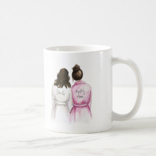 Maid of honor? Br vågigt maiden för bullen för Kaffemugg