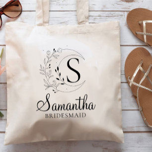 Maid of honor, Bridesmaid Tote Bag Gift Tygkasse