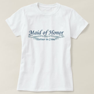 Maid of honor-Brudens sida-fartyg Tröja
