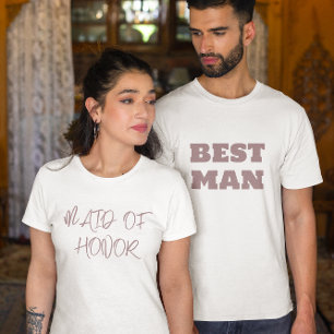 Maid of honor Dusty Burgundy T Shirt