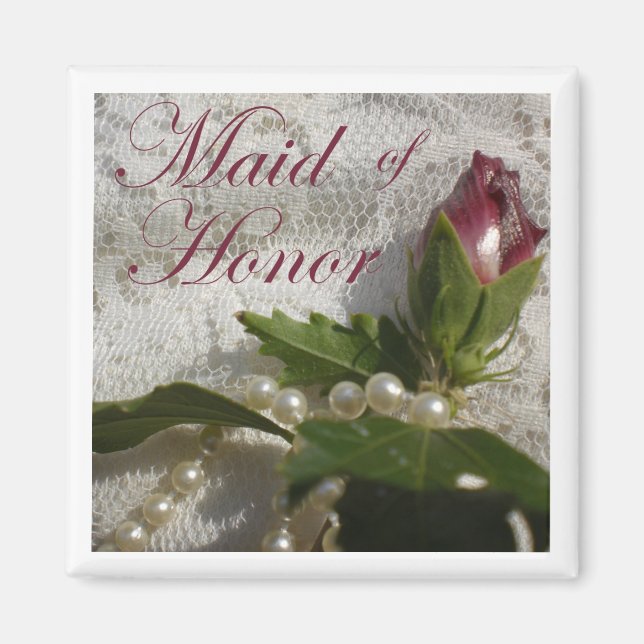 Maid of honor favoritmagnet magnet (Framsidan)