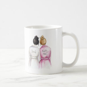 Maid of honor? För bullebrud för mugg svart Maid