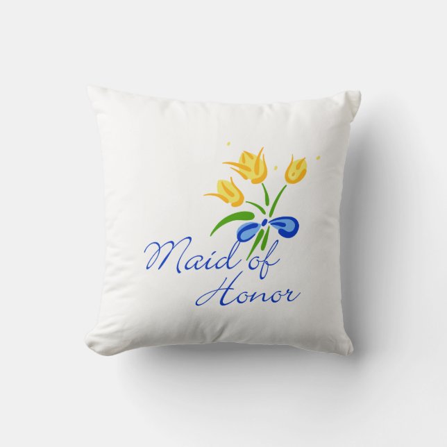 Maid of honor Gift Pillow Kudde (Framsida)