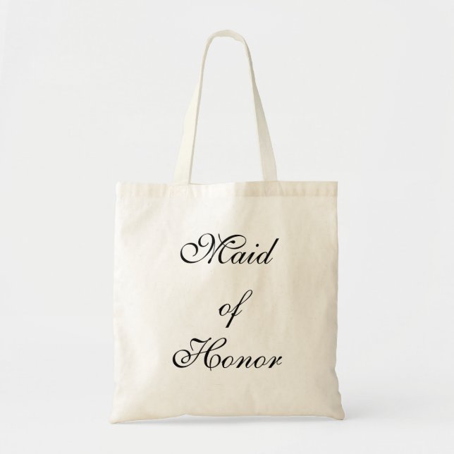Maid of honor hänger lös tygkasse (Framsidan)