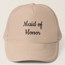Maid of honor hat