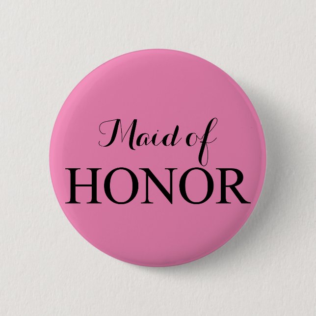 Maid of honor knapp (Framsida)