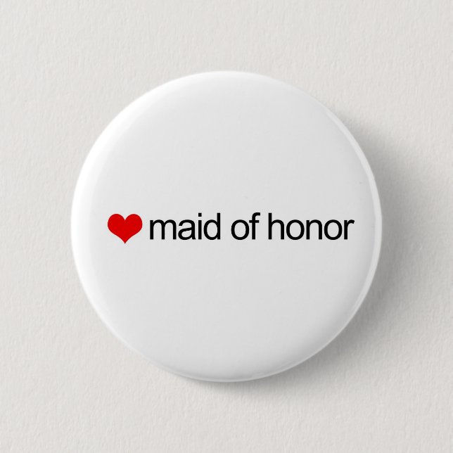 Maid of honor knapp (Framsida)